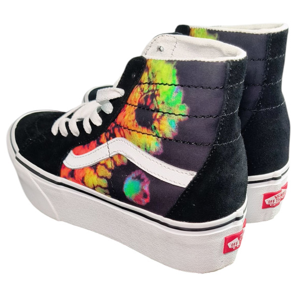 Vans Sk8-Hi Shoes  Men 6.5 / Wmn 8 Black/Multi Paradoxical Tapered Stackform - Picture 11 of 13